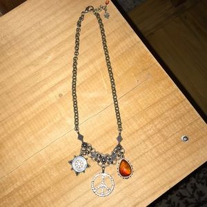 Lucky Brand charm necklace
